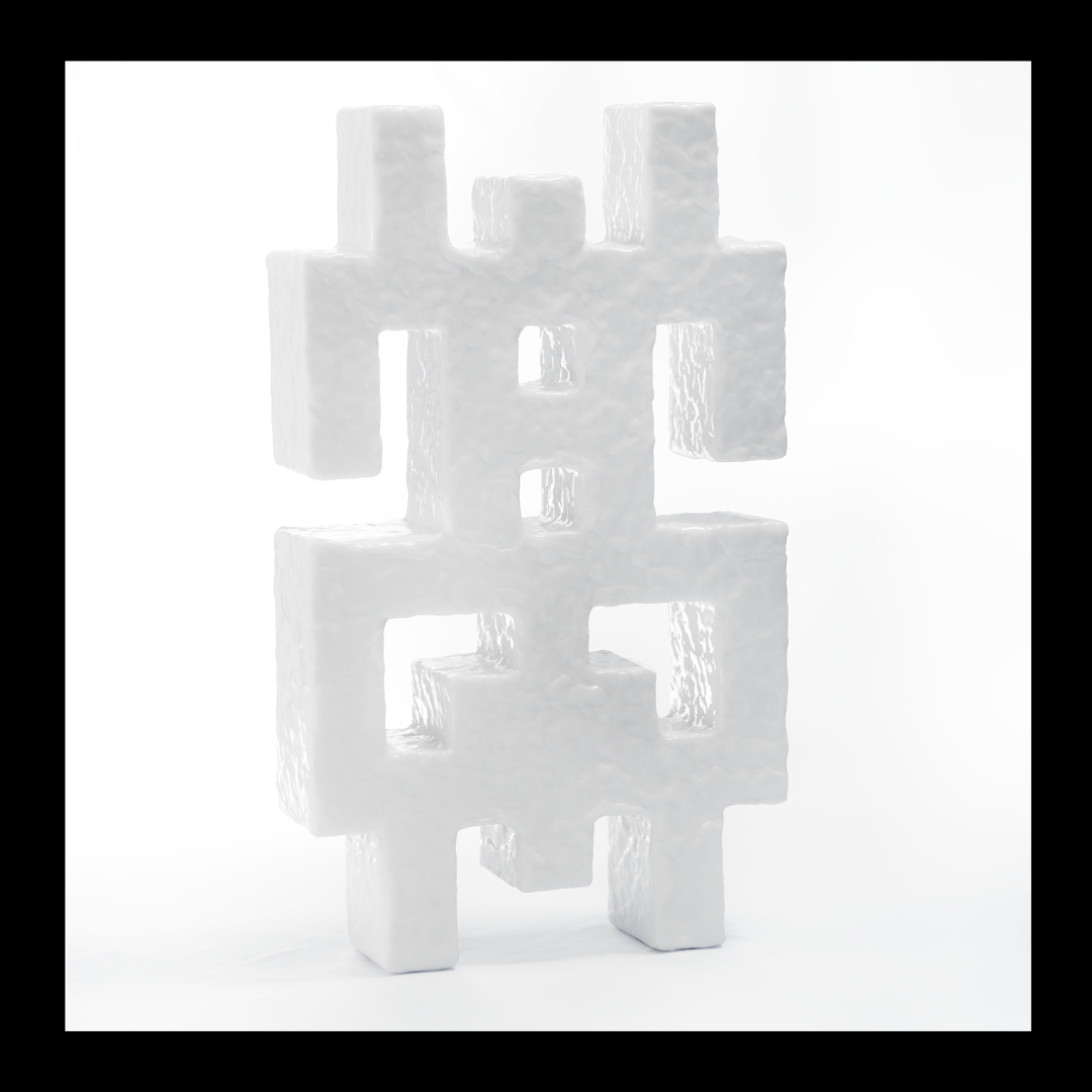 LLAVE BLANCA_SCULPTURE_EPOXI_LAS ANIMAS_2022