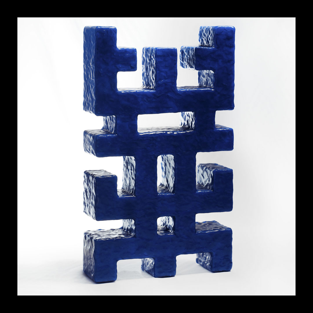 LLAVE_AZUL_ESCULTURA_RESINA_LAS ANIMAS