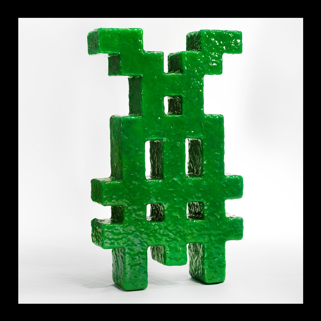LLAVE_VERDE_ESCULTURA_RESINA_LAS ANIMAS